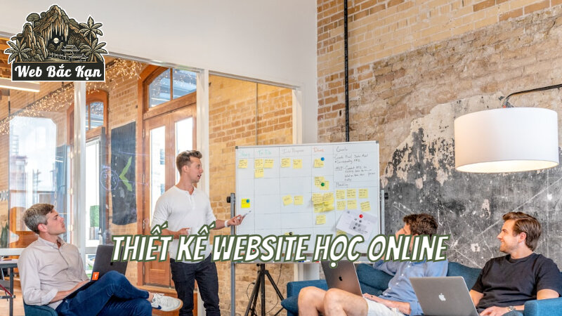 Thiết kế website học online